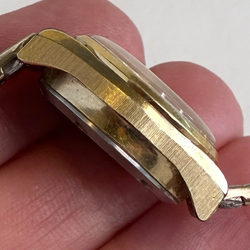 Vintage Seiko Automatic Watch 2205-0259 10K RGP Hi-Beat 17 Jewels Gold Tone